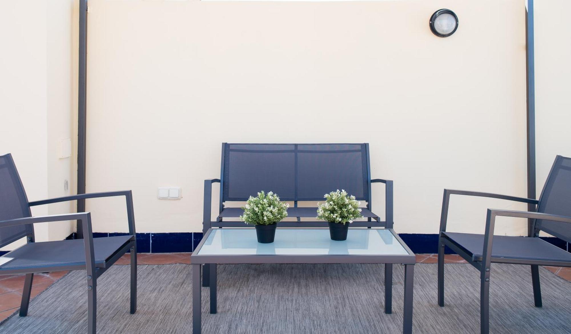 Apartamento Exclusive Triplex With Private Terrace Sevilla Exterior foto