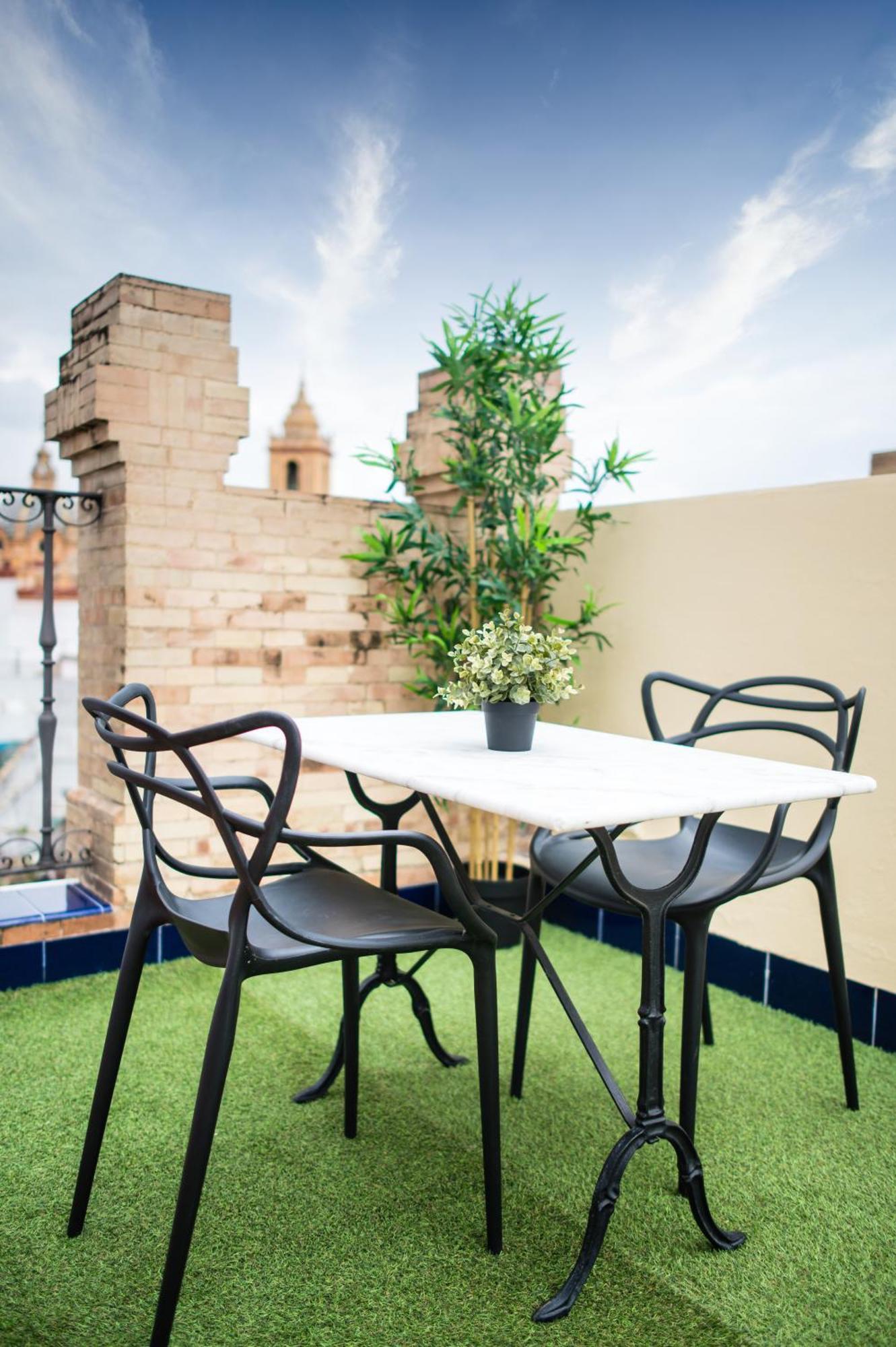 Apartamento Exclusive Triplex With Private Terrace Sevilla Exterior foto
